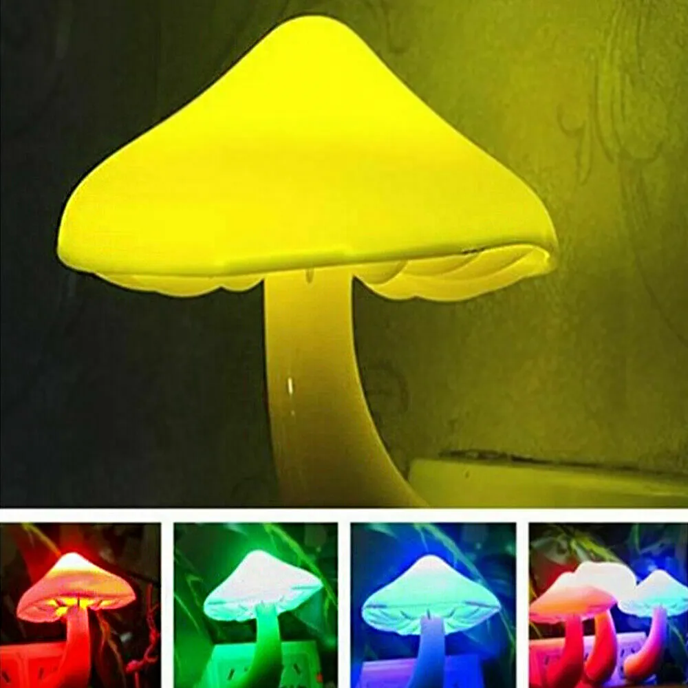 Mushroom-shaped LED Lights With Automatic Sensors, Indoor