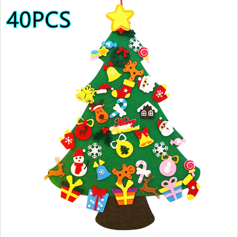 Children's Handmade Puzzle Pendant Christmas Tree – Style 1, 1PC
