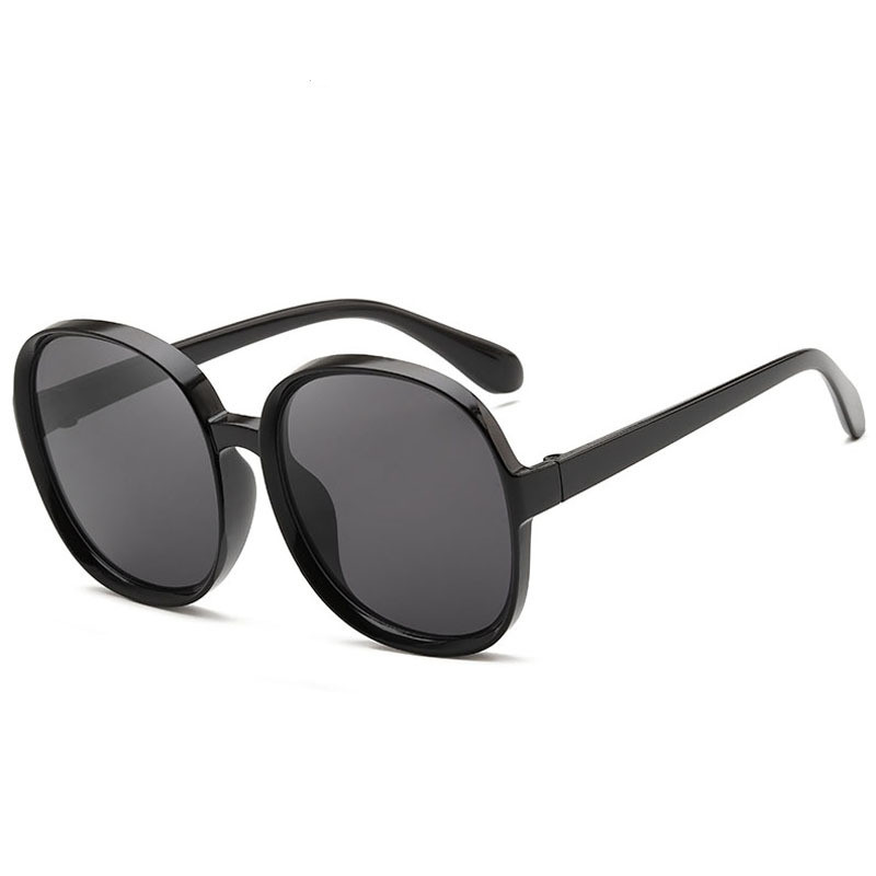 Title 5, Round big frame sunglasses female UV protection...