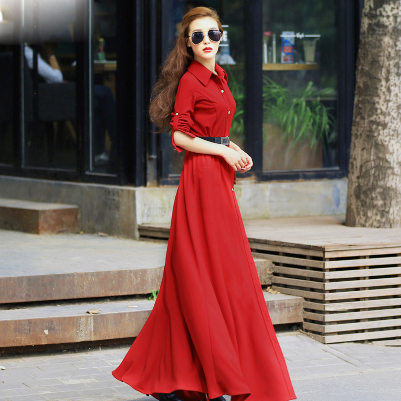 Long Sleeve Polo Dress, picture 3 of 6
