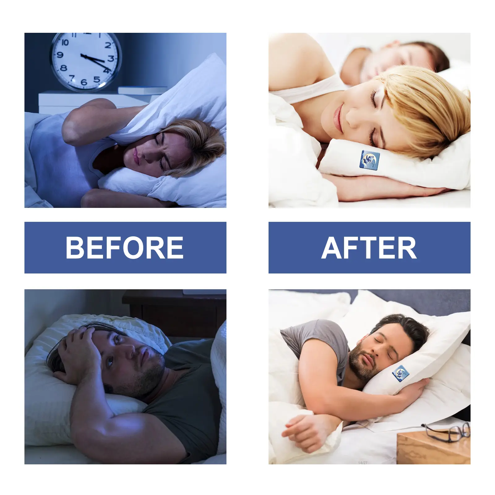 EELHOE Relaxation Patch, Sleep Patches To Help You Fall Asleep Faster At Night And Protect Your Sleep Quality
