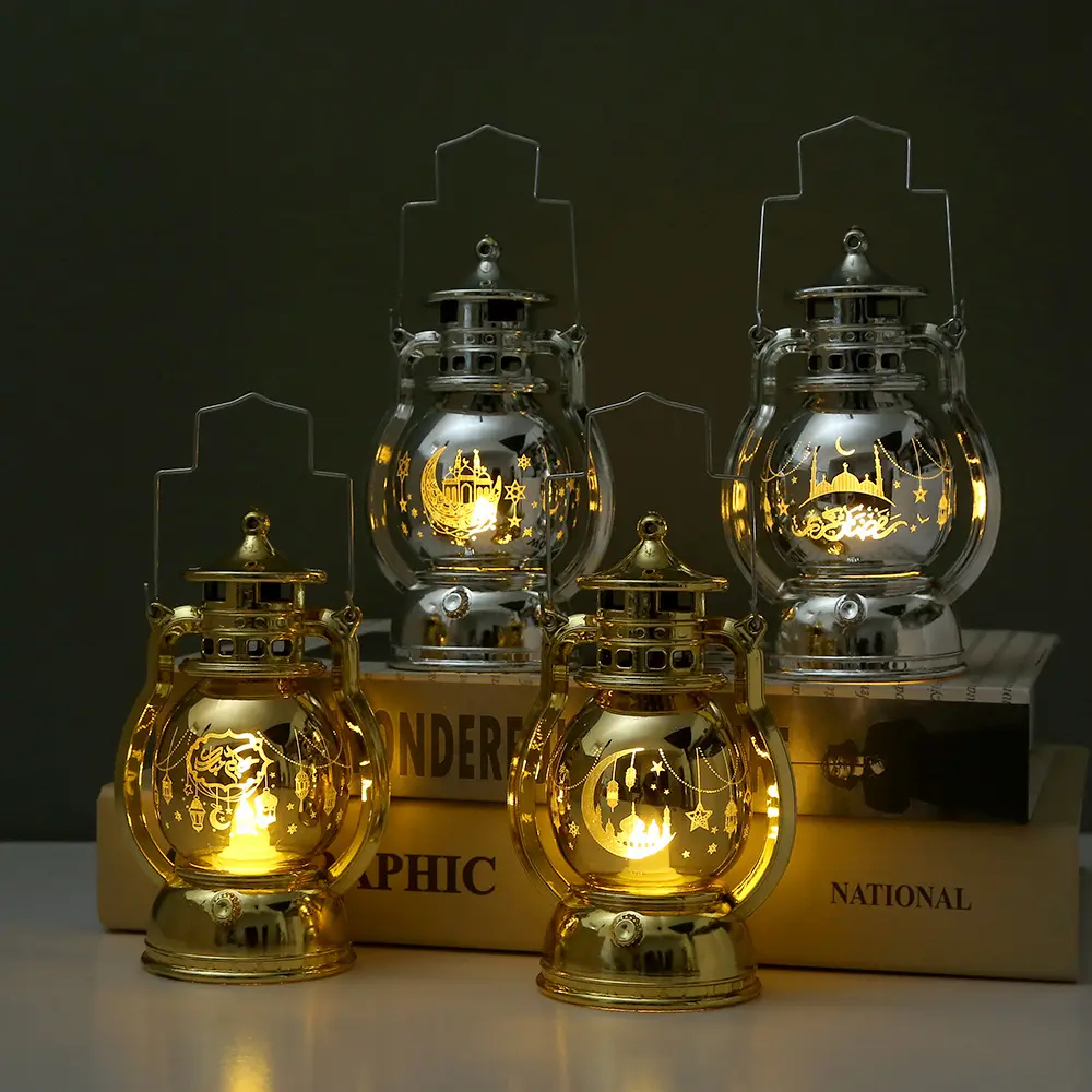 Eid Mubarak Lantern Led Lights Party Decor