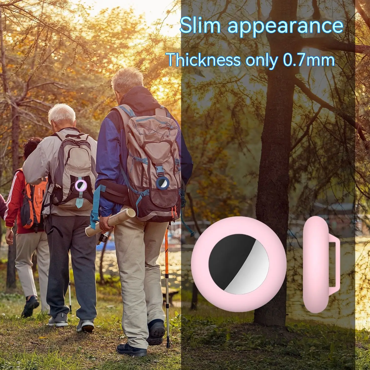 Silicone Tracker Pet Collar Anti-lost Locator Protective Shell