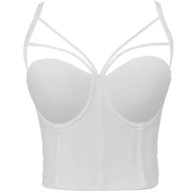 Triangle Camisole Women's Shaping Corset Cotton Underwear White - Shop at LoveMi