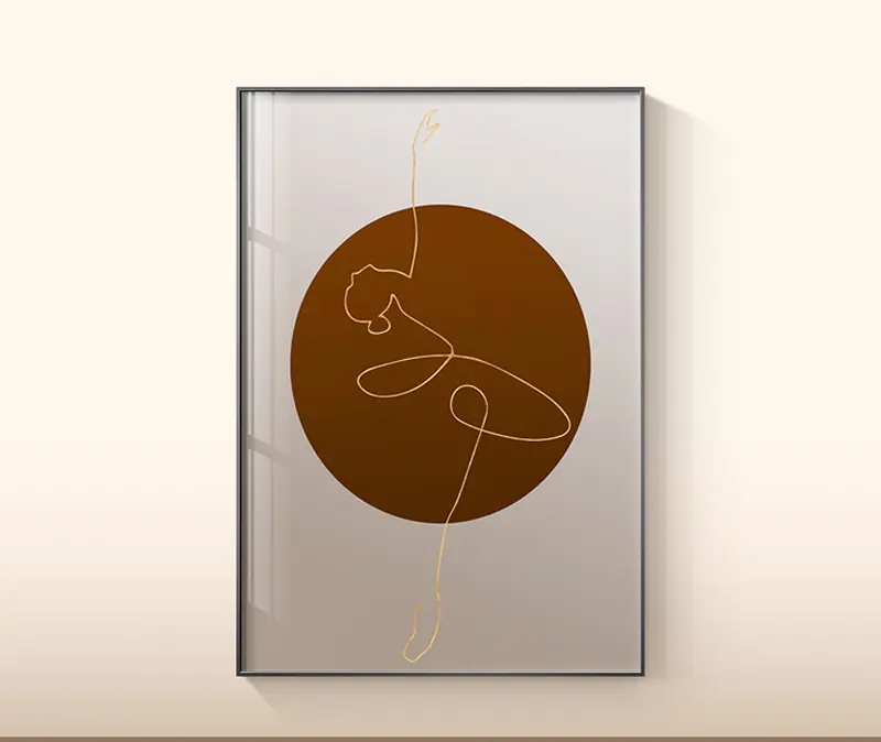 Plant Leaf Wall Art Canvas Painting
