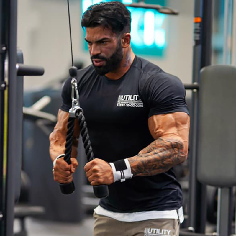 Fitness Short Sleeve Men's Summer