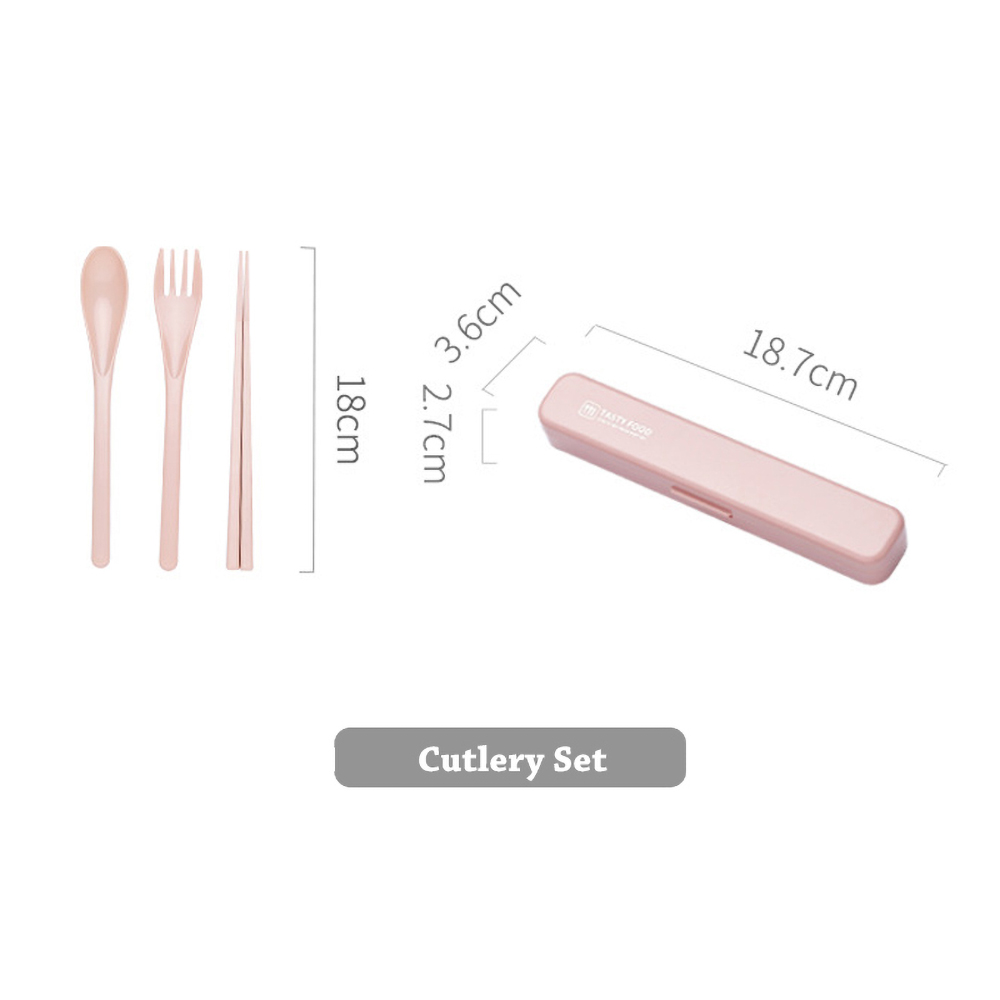 Pink Cutlery Set