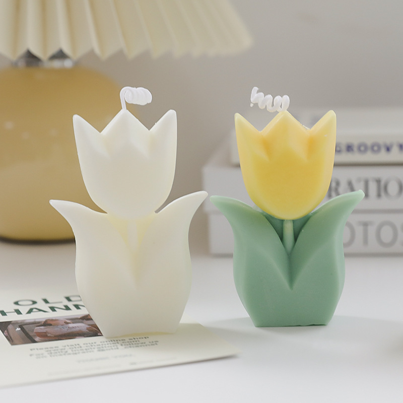 Diy Handmade Gift Tulip Candle
