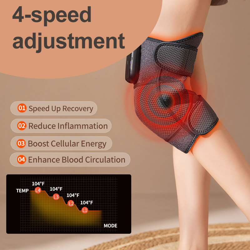 1pc 3-in-1 Shoulder  Knee And Elbow Heated And Vibrating Massager
