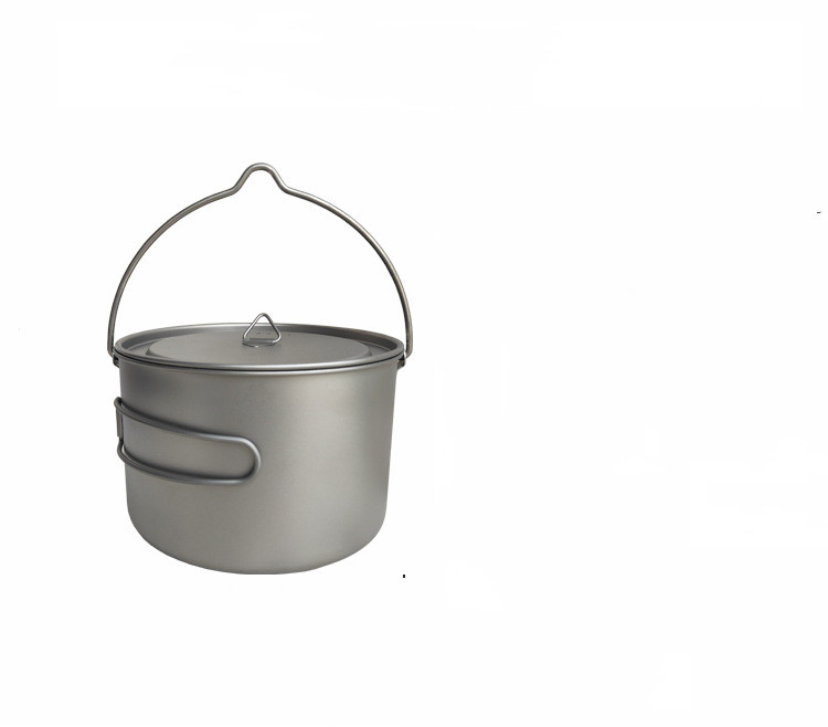 2L pure titanium hanging pot