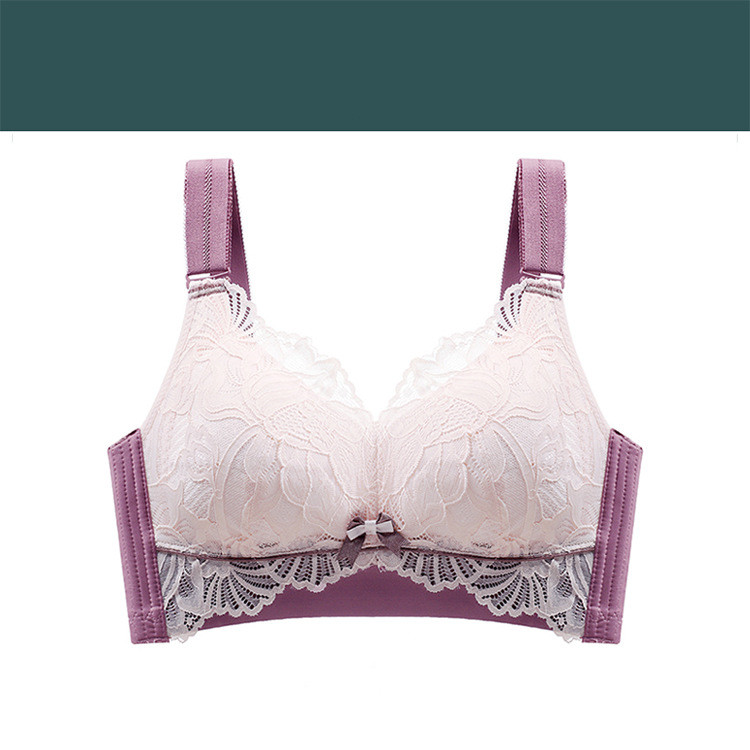 Title 3, Reggiseno in pizzo sottile in lattice da donna,...