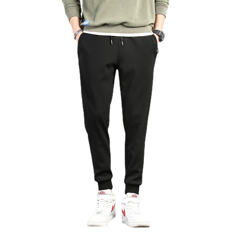 Title 6, Calça Casual Masculina Reta Solta Oversized