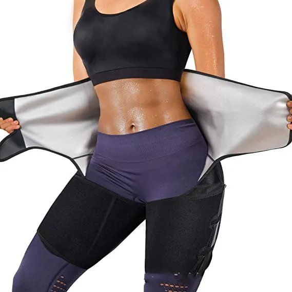 Thigh Trimmer Trainer Hip Shaper Silver White - Shop at LoveMi