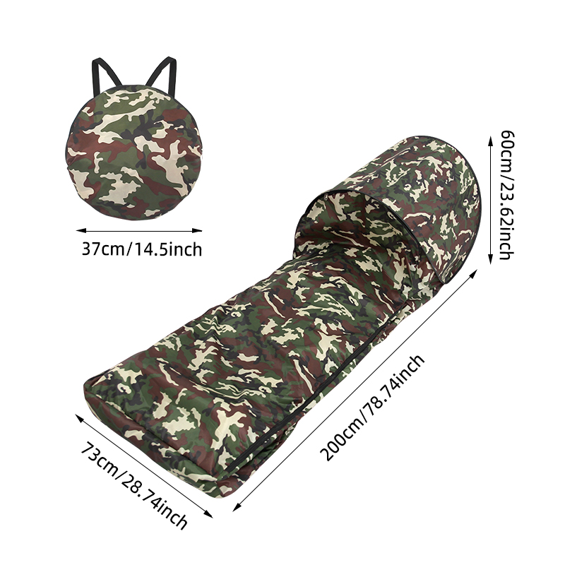 3D Sleeping Bag For One Or Two People Portable Lightweight, Mosquito-Proof  And Dirt-Resistant Tent Sleeping Bag Cover For Outdoor Camping — foto 16