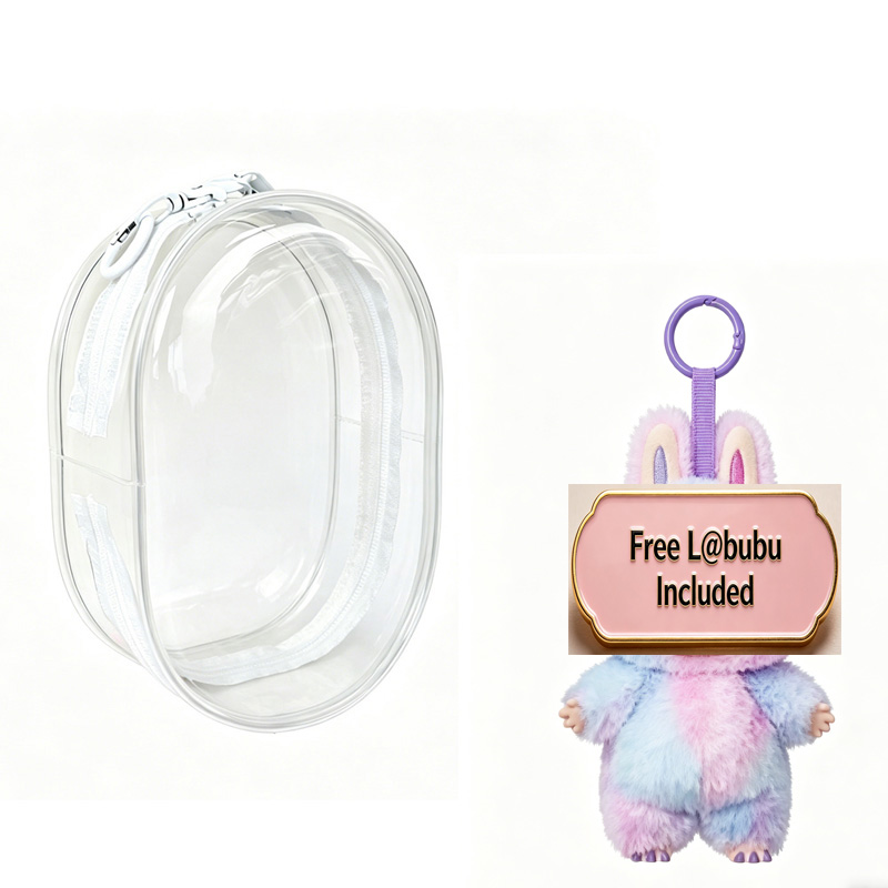 Doll Backpack,Mini Storage Case,PVC Dustproof Small Doll Bag For Mini Dolls Figures,labubu Doll Bag 10