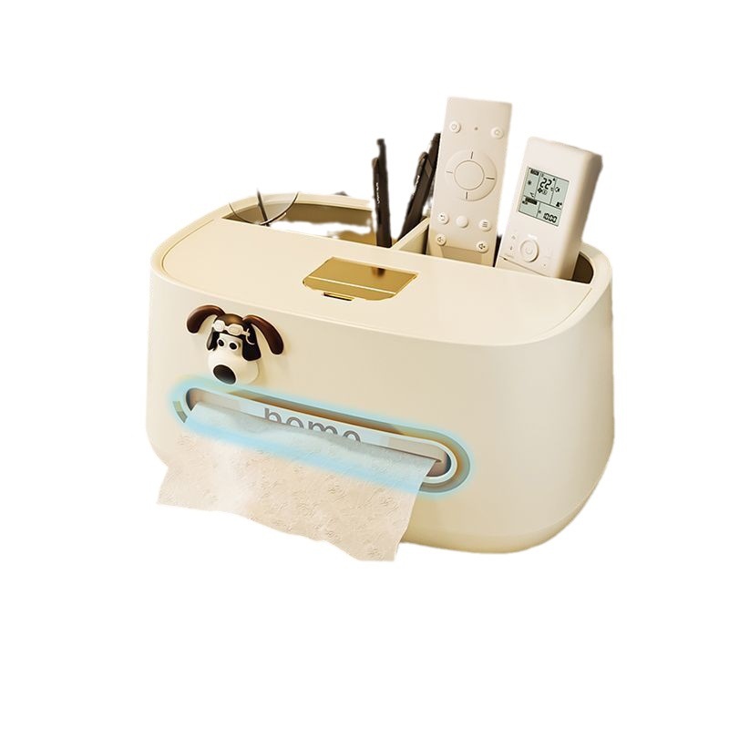 Tissue Living Room Multifunctional Remote Control Storage Box - Image 7