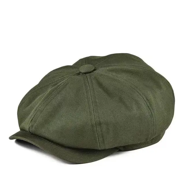 European And American Octagonal Cap Men