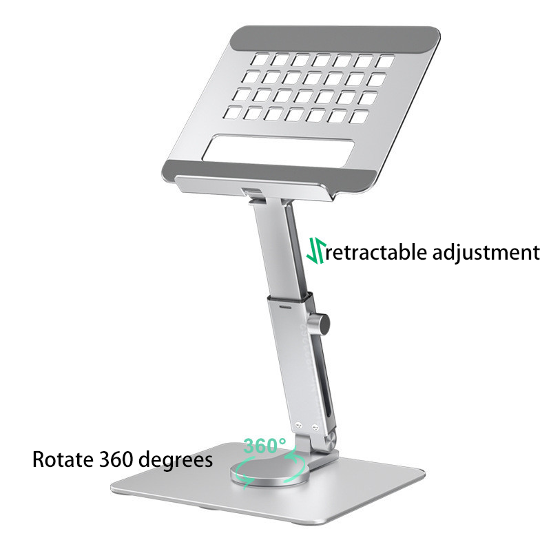 Tablet Computer Lifting And Retracting Portable Aluminum Alloy Bracket - Image 5
