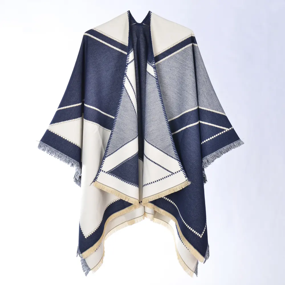 Women's Faux Cashmere Large Shawl