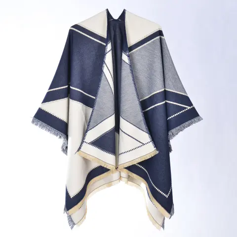Women's Faux Cashmere Large Shawl