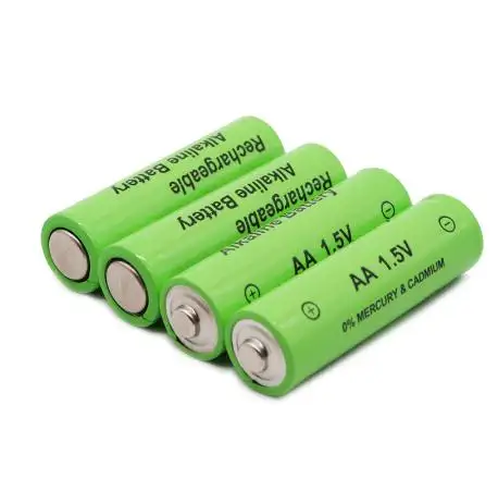 Alkaline Rechargeable Battery Industrial Grade 5 AA