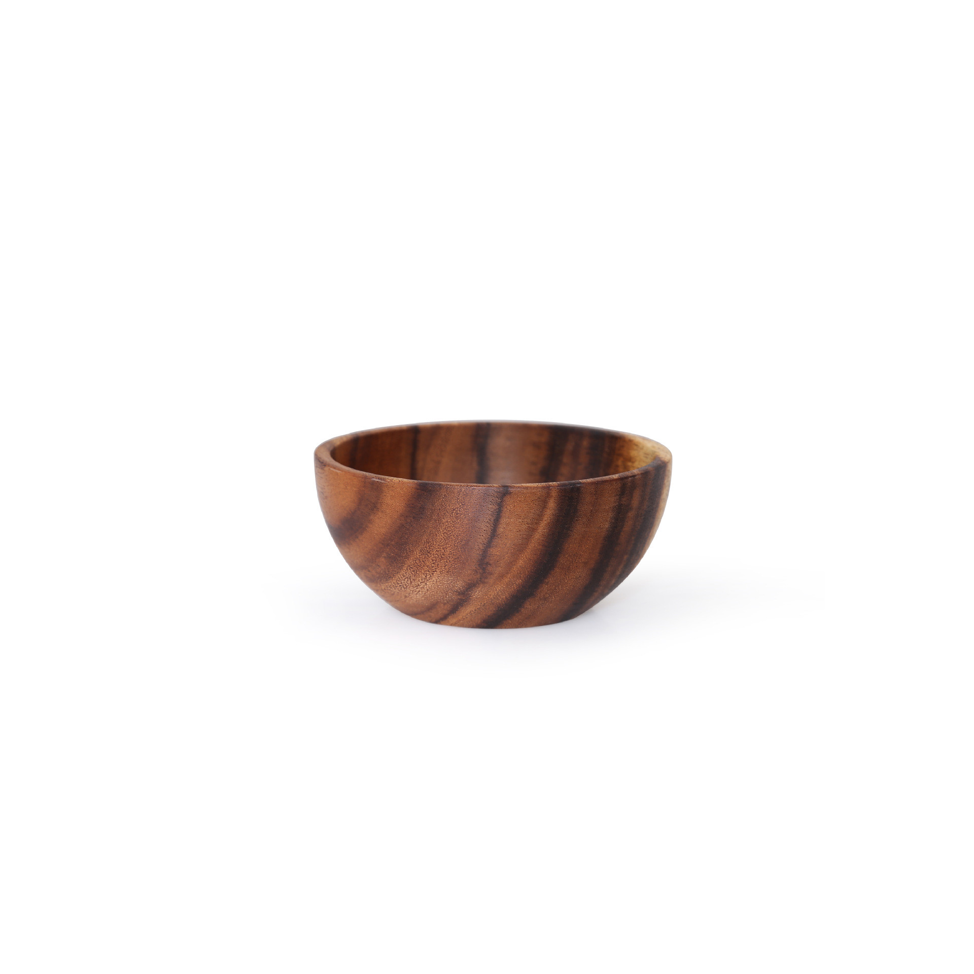 Natural Acacia Wood Bowl And Plate Dinnerware Set - Image 2