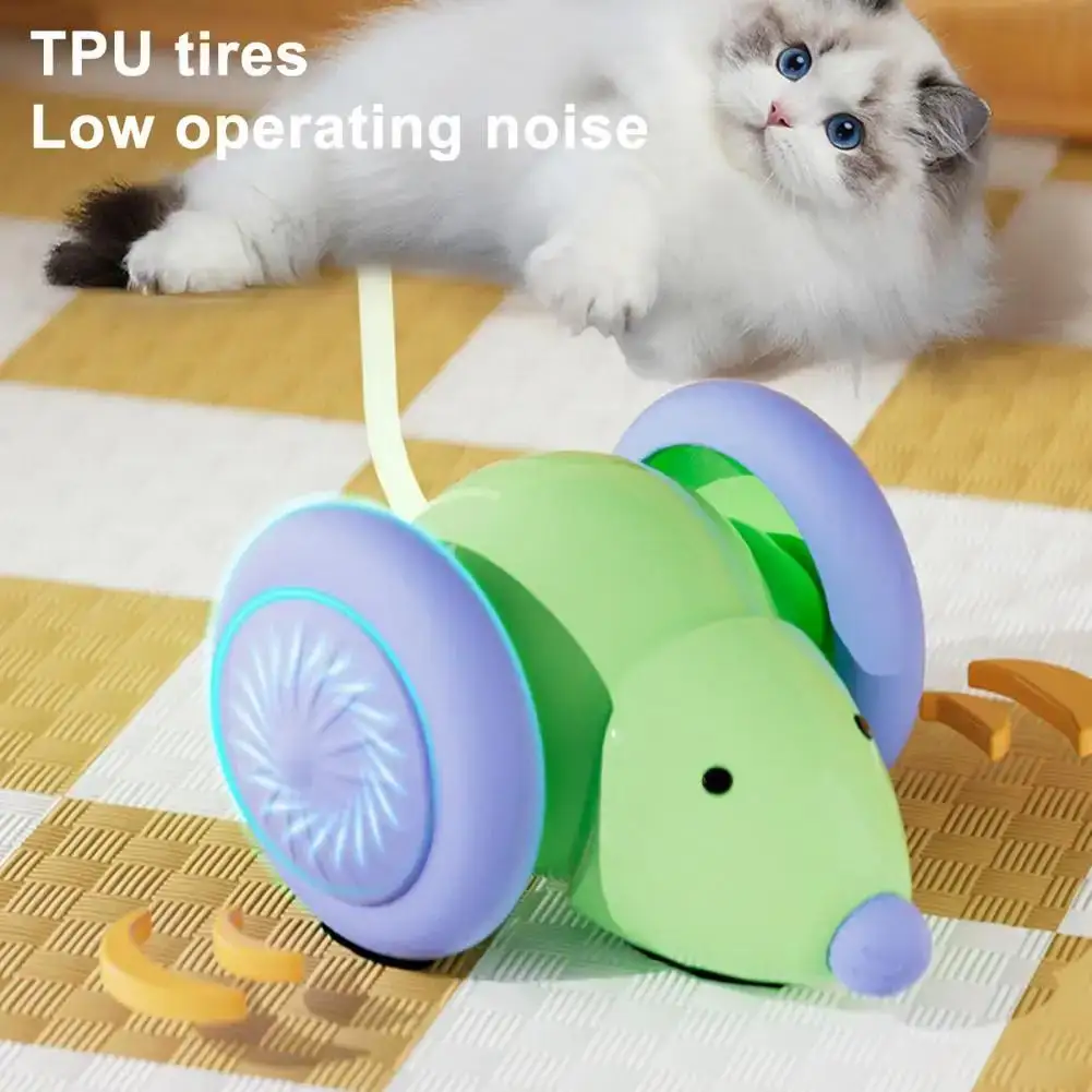 Cat Toys Interactive Electric Mouse Toy Automatic