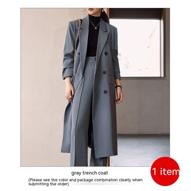 Gray Trench Coat