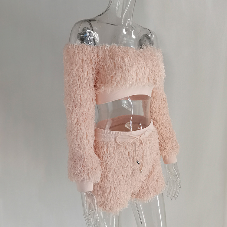 Two-piece Short Sleeveless Tube Top With Navel