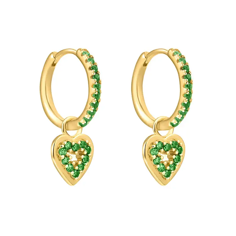 Small And Versatile Zircon Earrings