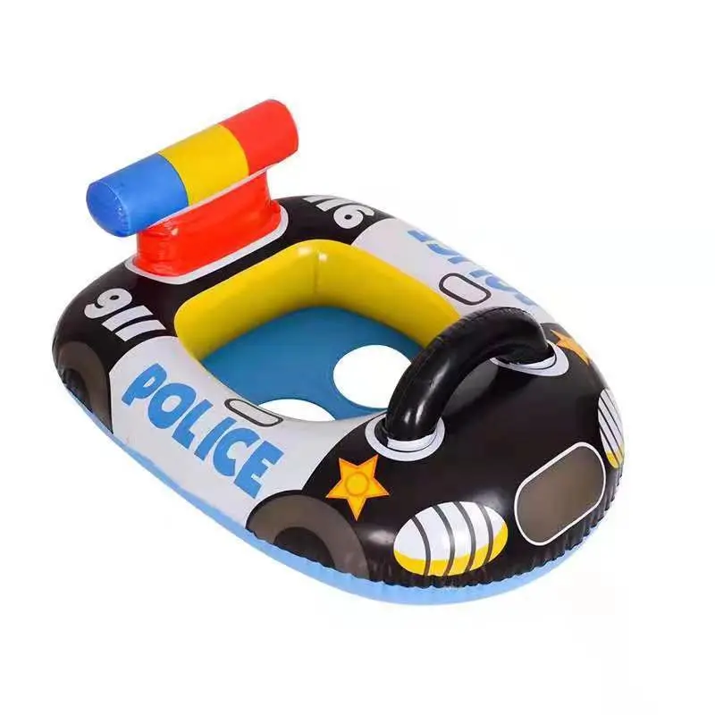 Children's New Swimming Ring PVC Inflatable Police