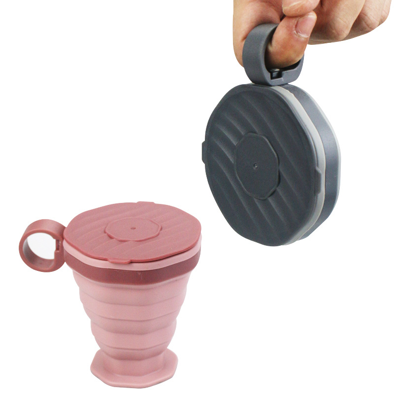 Portable Foldable Travel Silicone Foldable Water Cup
