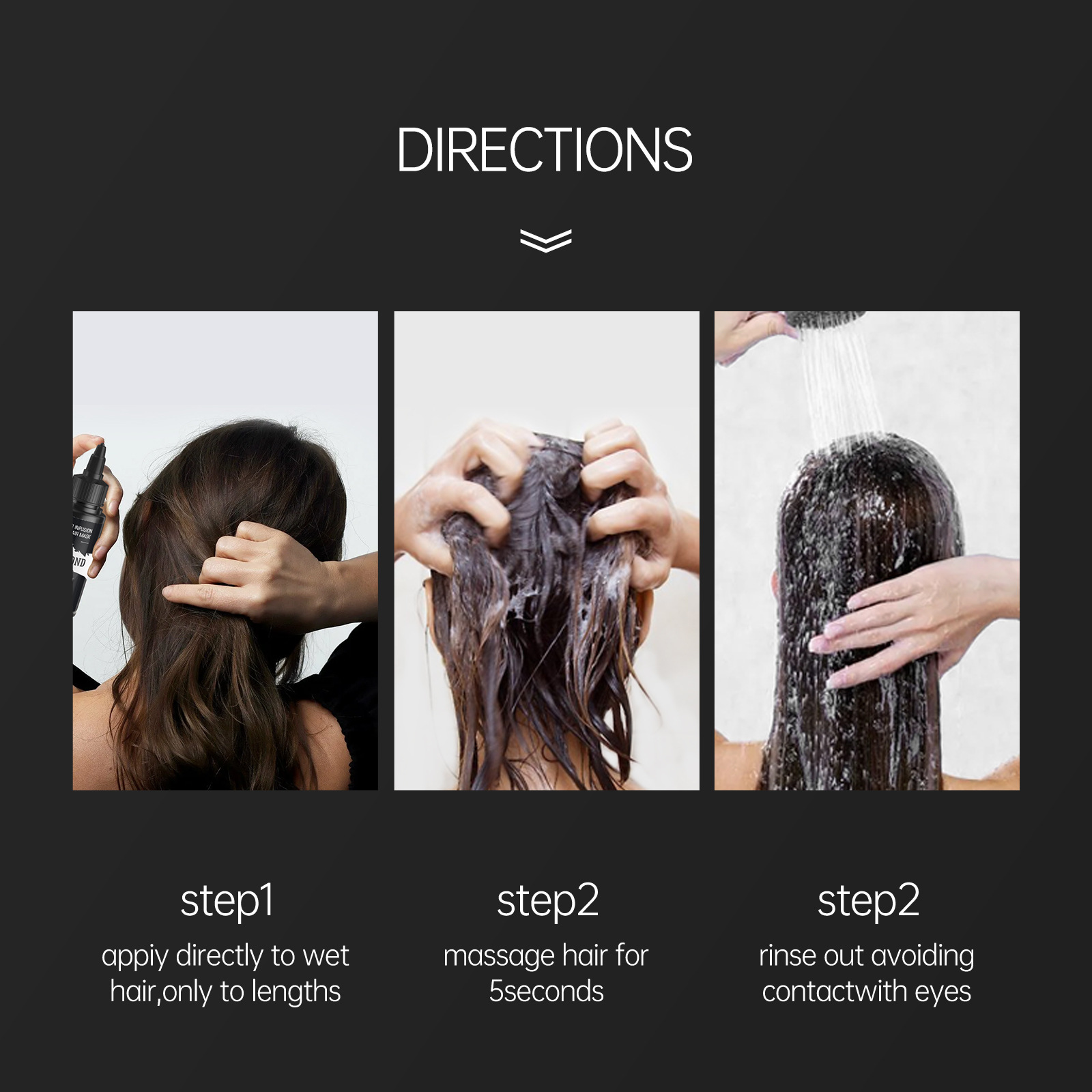 Five Second Water Rash Dry And Fluffy Hair Care Liquid Mask