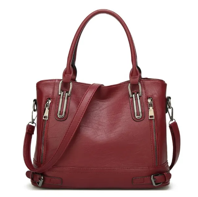 Cross Border Explosion Models Paul'S Classic Handbags Tote Big Bag Red - Shop at LoveMi