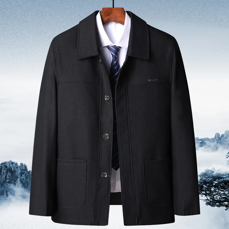 Autumn Dad Coat Thin Section Jacket Tops