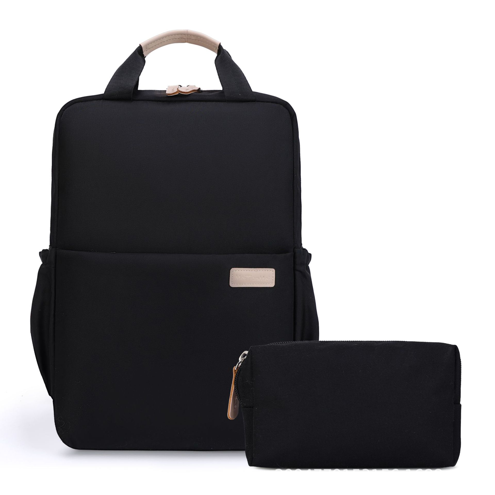 Fashion Nylon Large Capacity Campus High School Bag Backpack - 7
