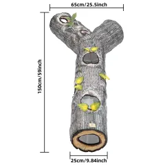 Tree Pattern Tunnel Pet Zhiyi Cat Toy Pets Supplies Dog Toys - Tree Hole - View 1