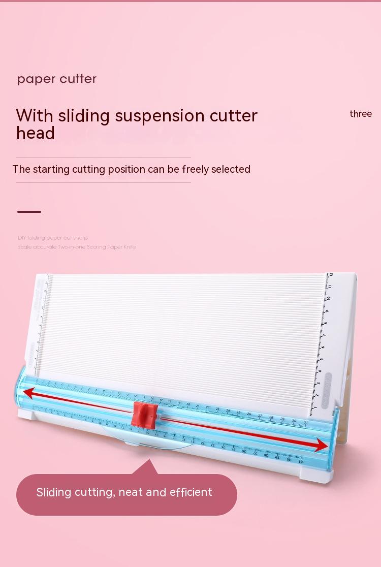 Title 3, Scratch Cutting Knife Origami Manual Paper Cutter