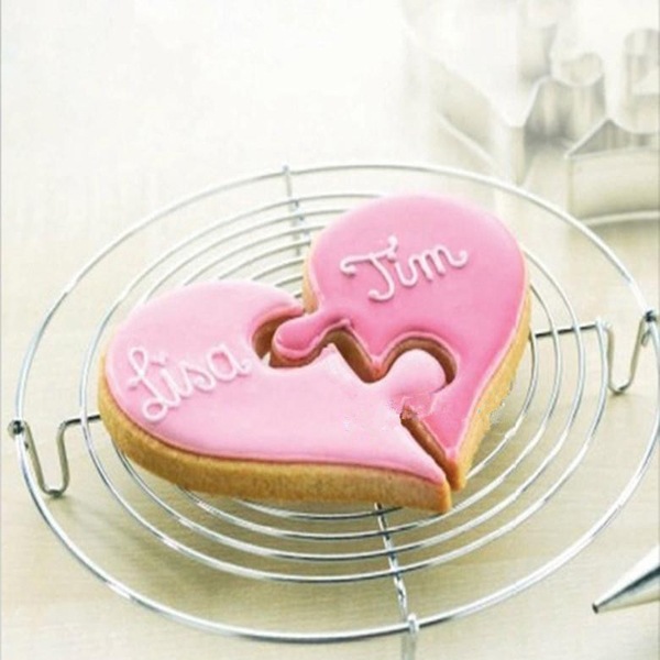 Title 1, Stainless Steel Love Puzzle Valentine