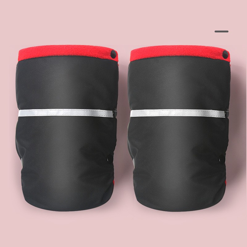 Reflective Handle Gloves Red