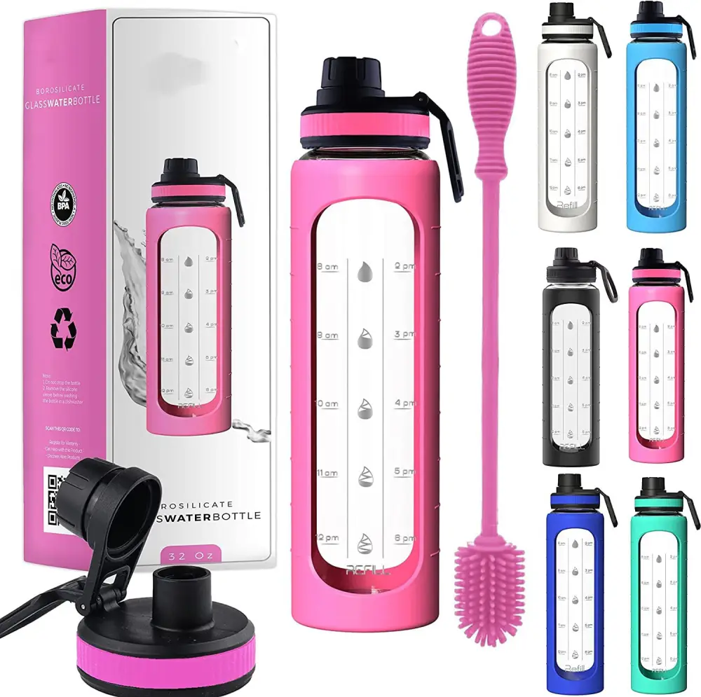 Portable Sports Water Bottle with Large Capacity Kitchen Gadgets