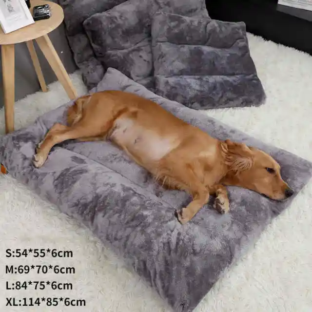 Removable And Washable Kennel For Large Dogs Pp Cotton Thick Sleeping Pad - Shop at LoveMi