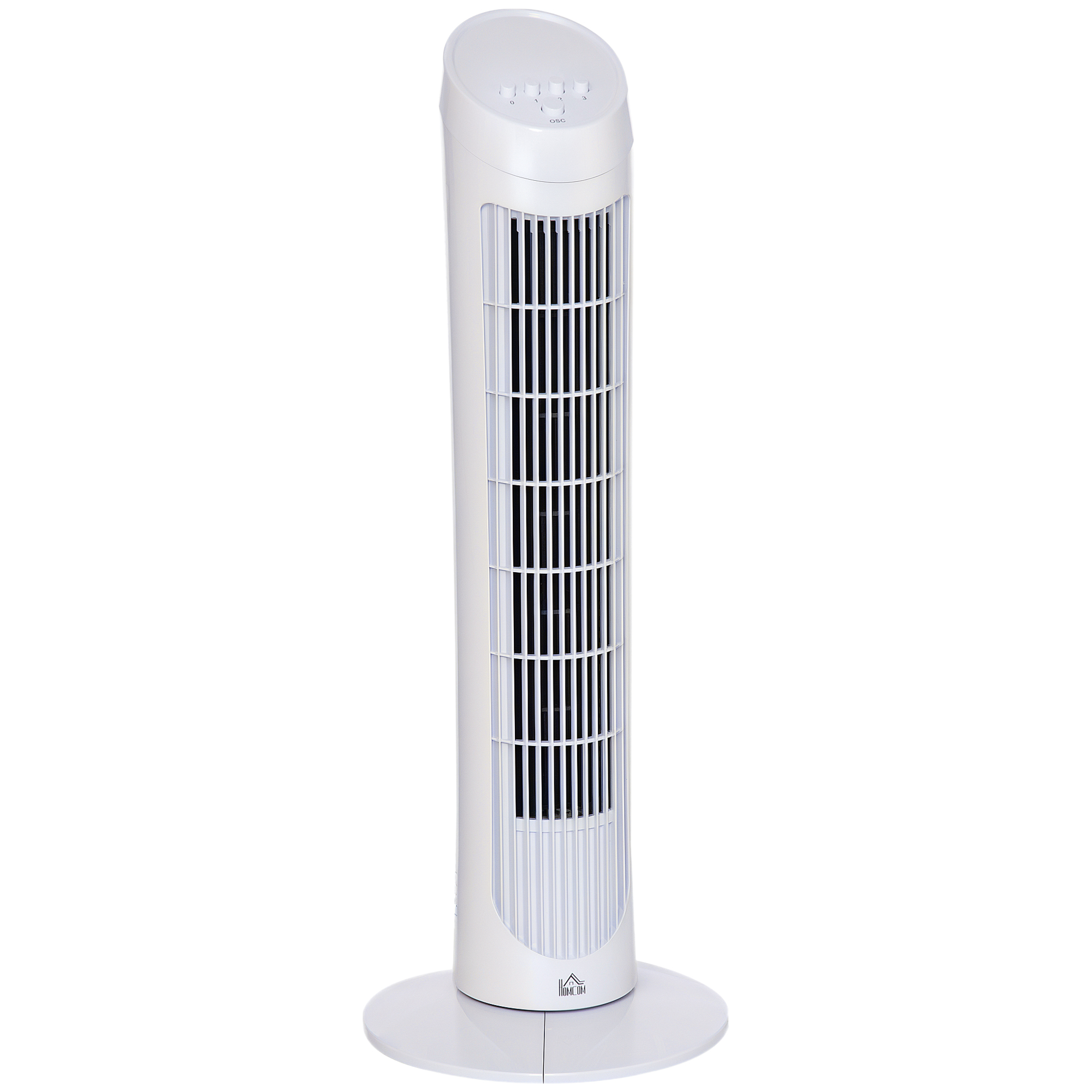 Tower Fan For Bedroom Cooling, 30 Inch Electric 70 Oscillating Fan With 3 Speed Settings, Standing Floor Fan For Home Office Indoor, White This Product Is Prohibited From Sale On Amazon.
