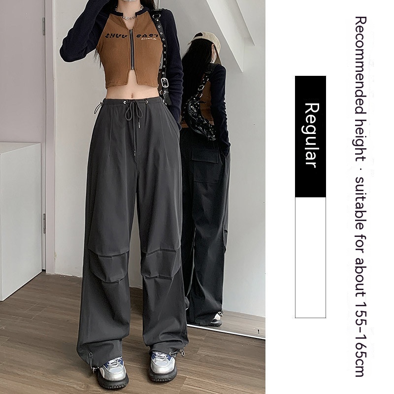 Women's Fashion Casual High Waist Casual Wide Leg Pants