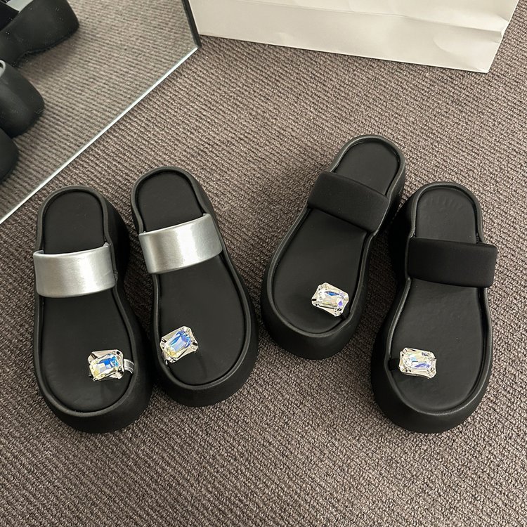 Thick Sole Slide Sandals
