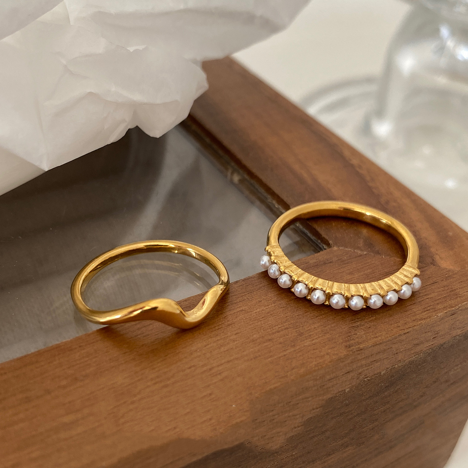 Women's High Color Retention Design Ring