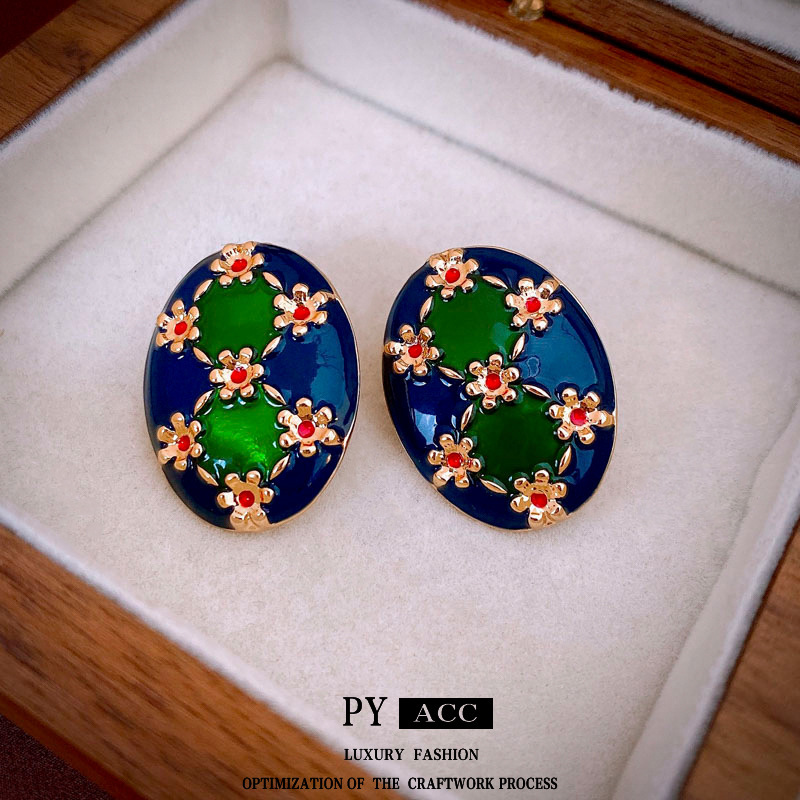 Vintage Niche Earrings - Ins Style Light Luxury Retro, Premium Elegant Studs, Wholesale Ear Jewelry For Women 5