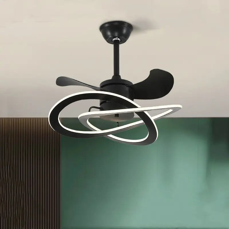 Variable Frequency Ceiling Fan Lamp In Bedroom