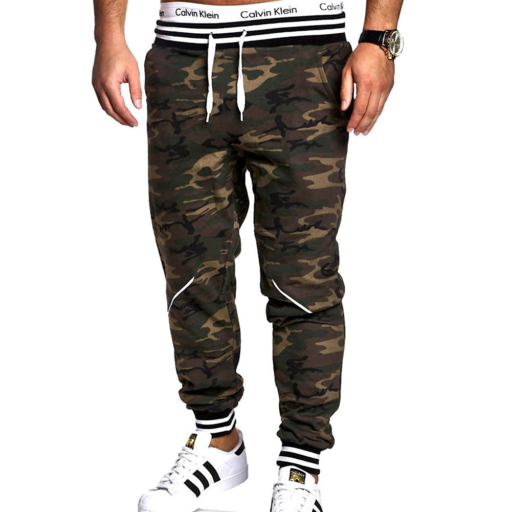 Title 6, Grote casual camouflage joggingbroek in Europes...