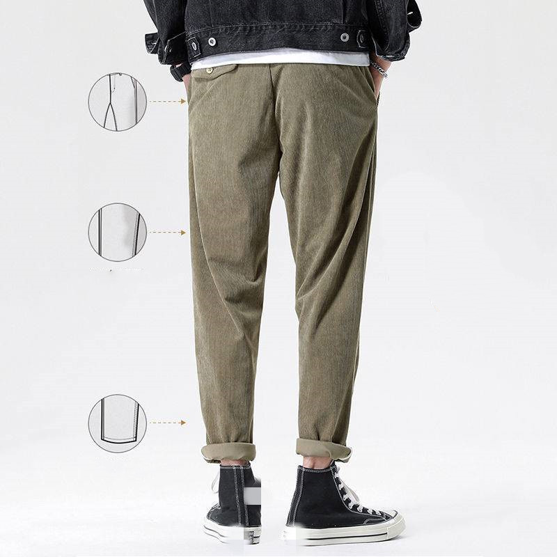 Title 6, Mens Corduroy Pants for Spring and Autumn, Nin...